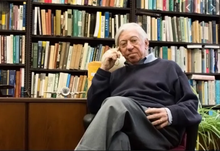Bob Gordon sitting at his desk