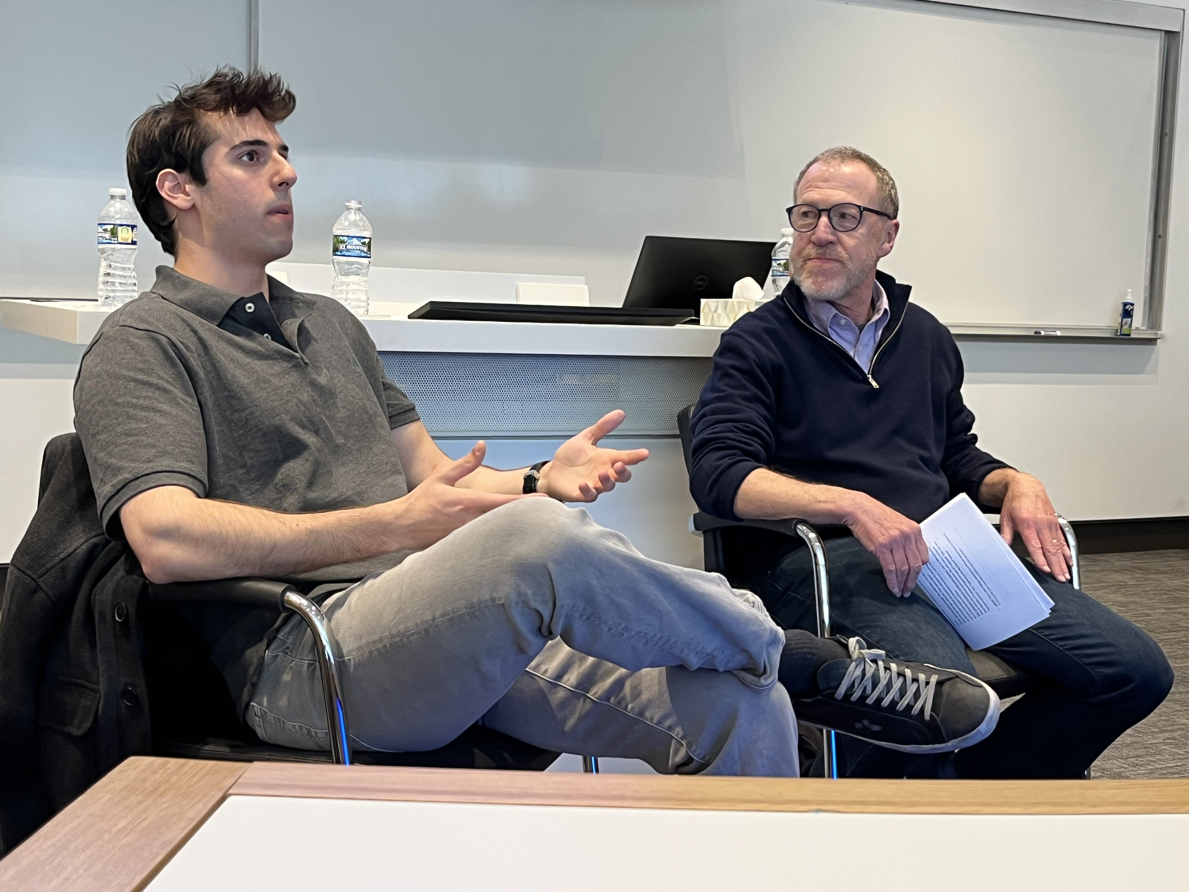Sergio Estefano in conversation with Ken Fishbain