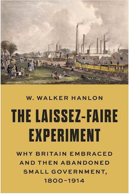 The cover of the book "The Laissez-Faire Experiment"